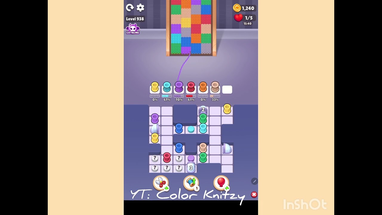 Color Knitzy level 938 (EXTREME)