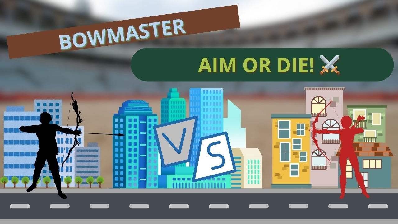 ¡Apunta como un halcón en Bowmasters! 🦅🎯 Si fallas… te destrozan vivo
