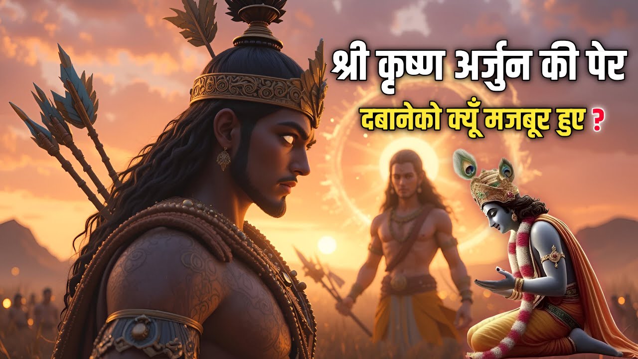 श्रीकृष्ण क्यों बने अर्जुन के सेवक | The Untold Story of Arjun & Krishna | Mahabharat