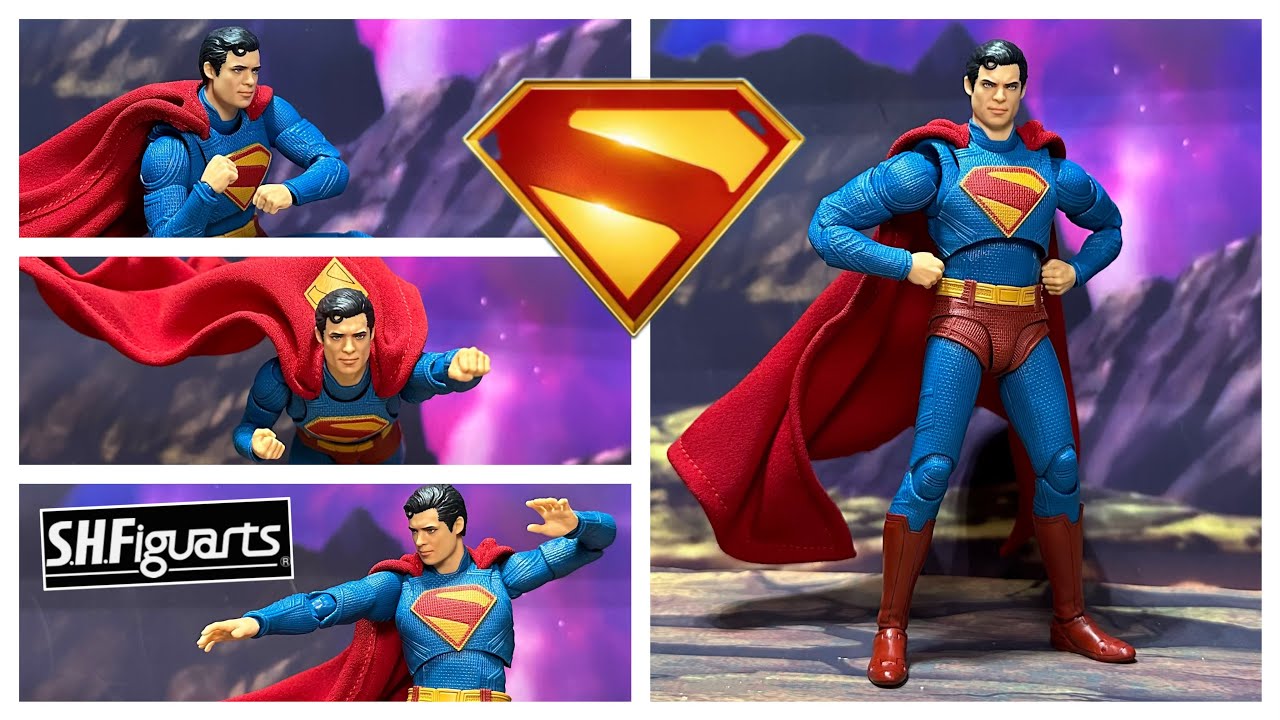 S.H.Figuarts SUPERMAN / SHF 超人 #superman #dc #dccomics #actionfigures #unboxing #toy #超人 #figure 