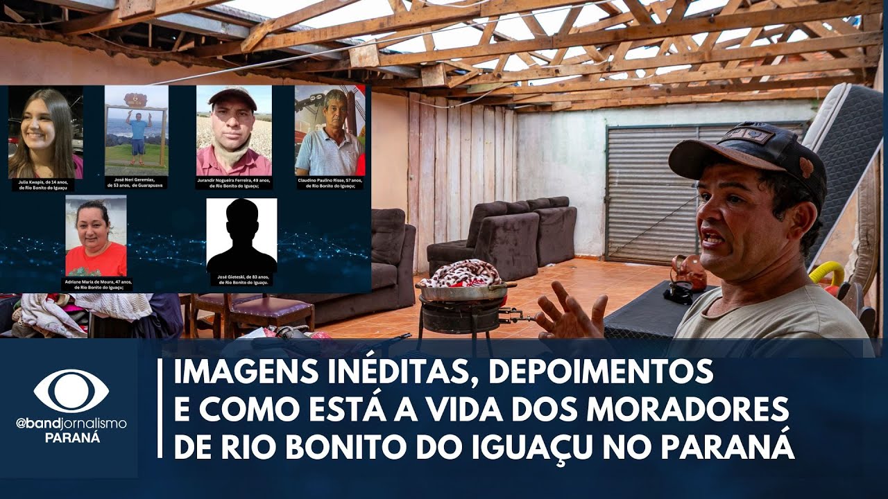 Tornado em Rio Bonito do Iguaçu | Novas Imagens | Depoimentos e a reconstrução da cidade