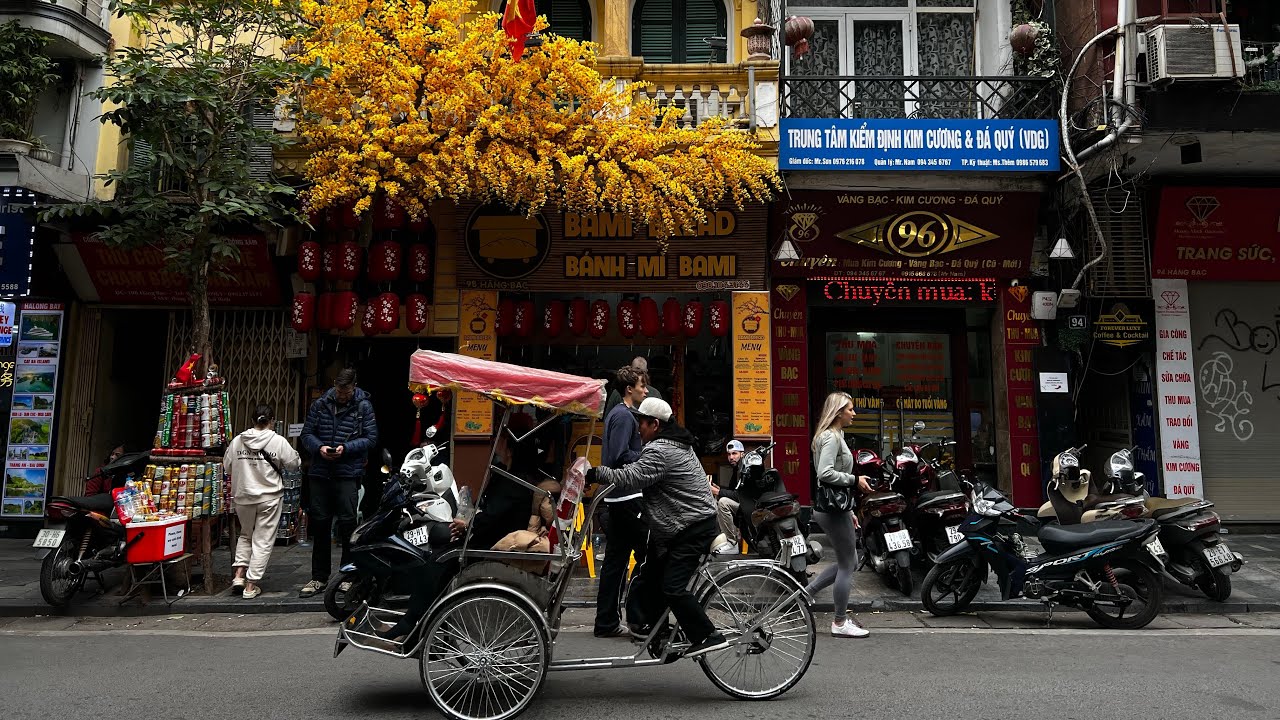 越南河內城市風景画