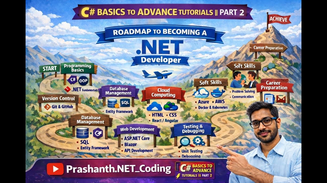 Roadmap for .NET Developer || C# Basics Tutorial || Part2