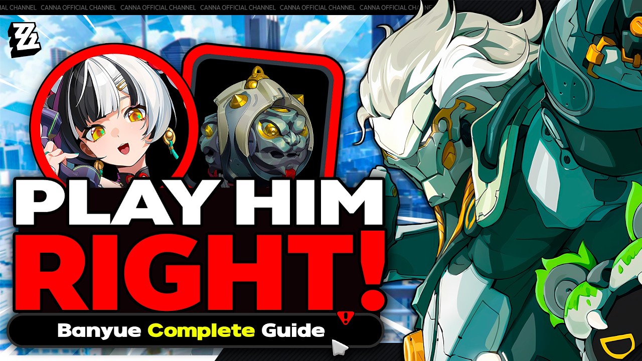HE'S A MONSTER! The BEST Guide to Banyue (Teams/Disk/W-Engine) - Zenless Zone Zero
