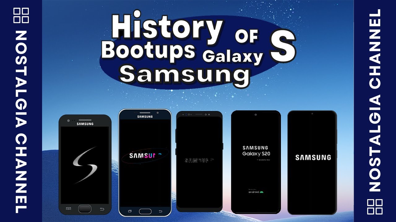 History of Samsung Galaxy S Bootups (S1-S24)📱 #samsung