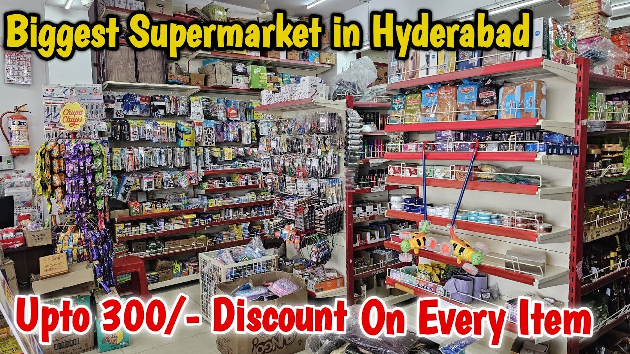 Best Supermarket in Hyderabad | Hundreds of Varities of Amazing Products #supermarket #discount