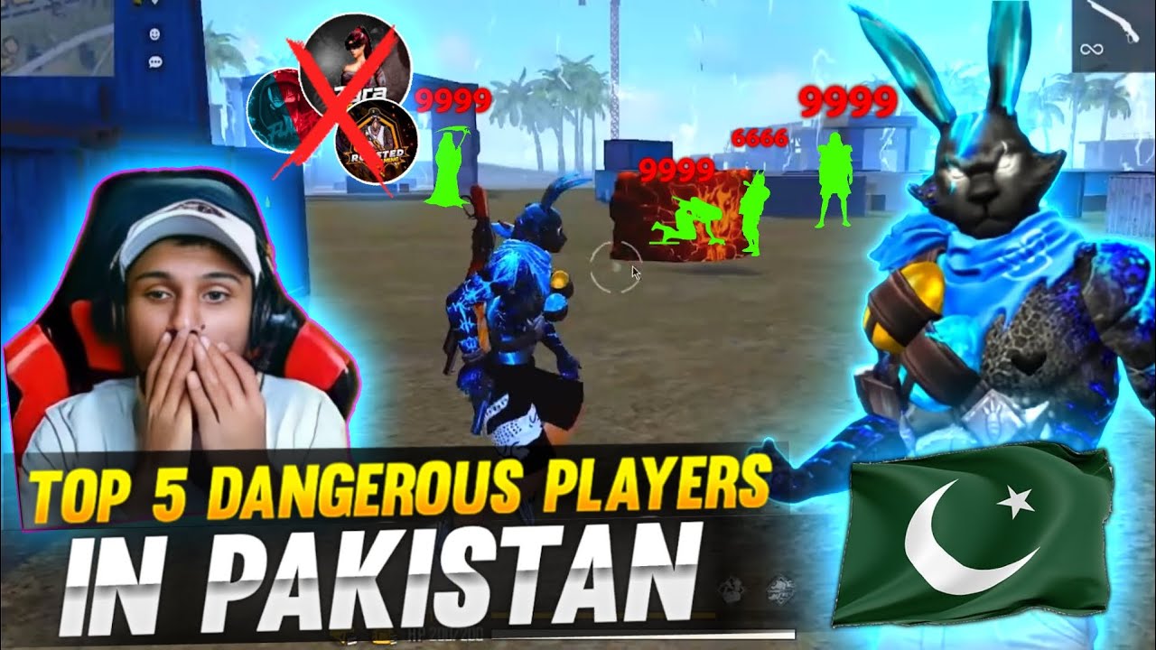 TOP 5 DANGEROUS PLAYERS IN PAKISTAN🇵🇰🔥