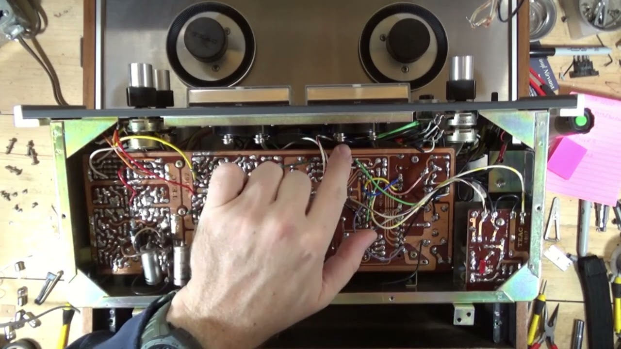 TEAC 4010S Reel to Reel VU Meter Replacement