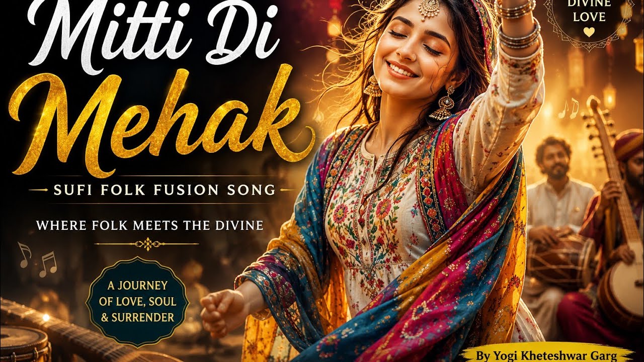 Mitti Di Mehak | Soul Healing Punjabi Sufi Folk Fusion Song | Spiritual Music for Inner Peace (2026)