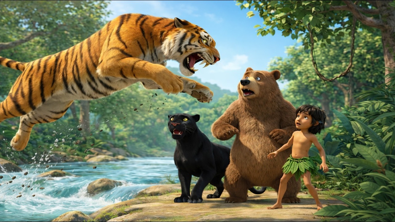 Jungle Book New season Episode 3 Hindi | Mougli Episode 3 | नाम मिला Vanputra–Jungle Ka Rakshak 😱