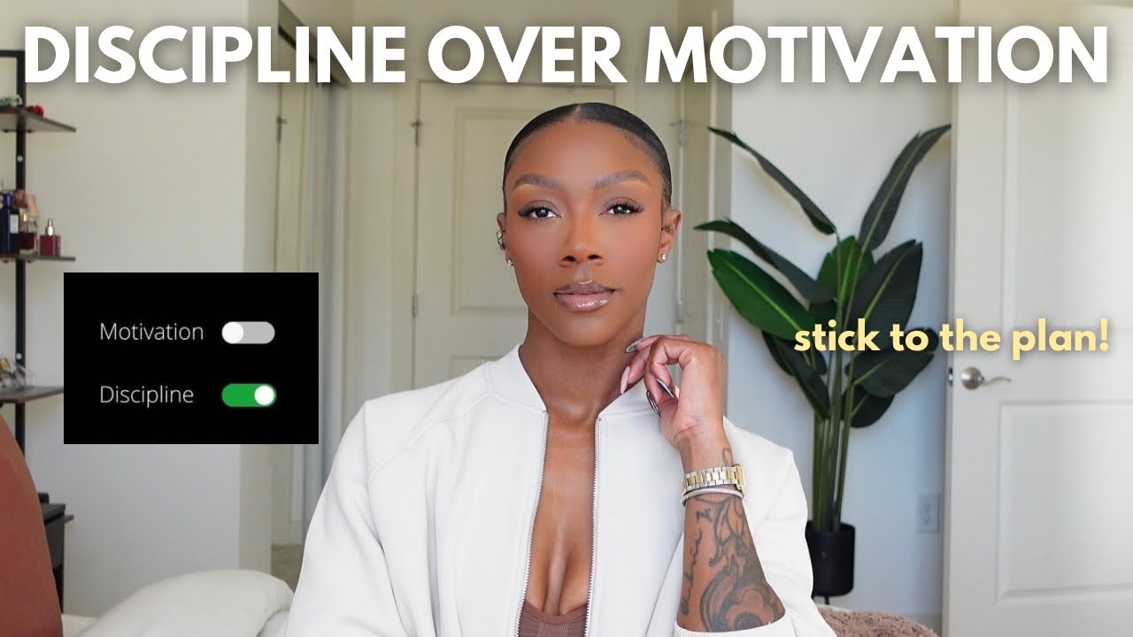 Stick to the plan, not your mood | 6 ways to be more DISCIPLINED