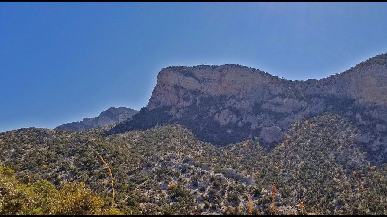 Potosi Mountain NW Approach Initial Exploration, Spring Mountains, Nevada