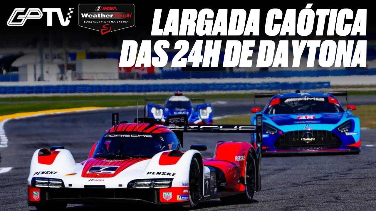 LARGADA CAÓTICA EM DAYTONA! 🔥