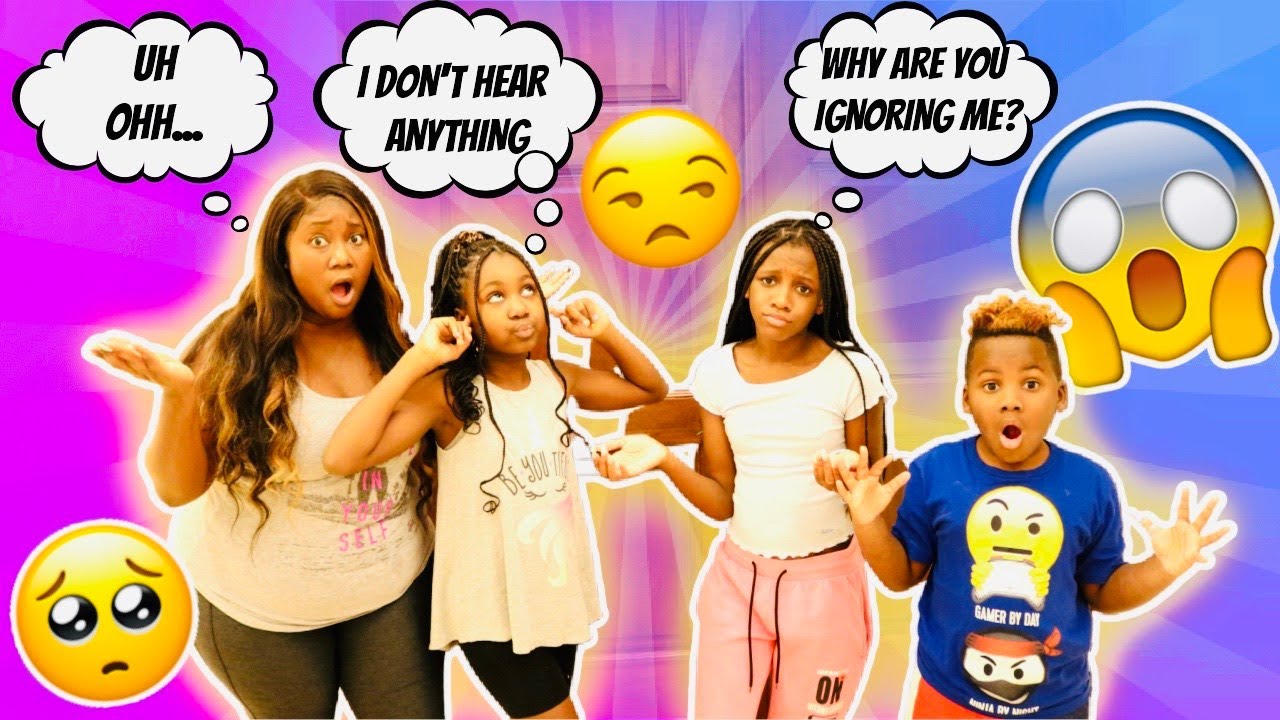 KARISSA IGNORNING YAYA PRANK
