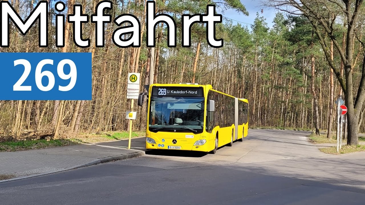 Mitfahrt | Mercedes-Benz Citaro C2 G | Linie 269 | U Kaulsdorf-Nord - Müggelschlößchenweg
