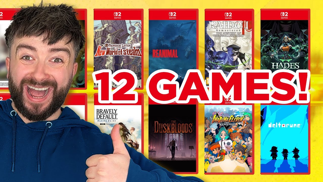 12 Switch 2 Games I Am Excited For!