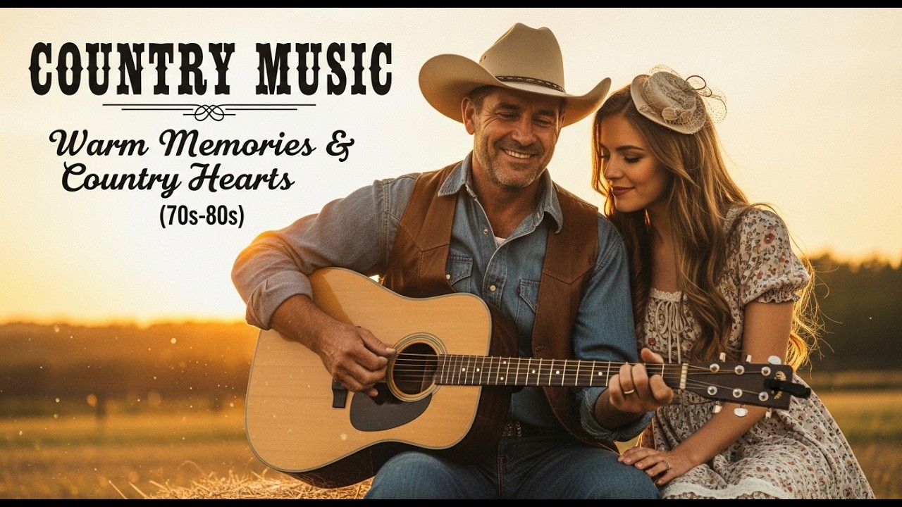 Country Love Songs Collection 💛 Warm Memories & Country Hearts (70s–80s)