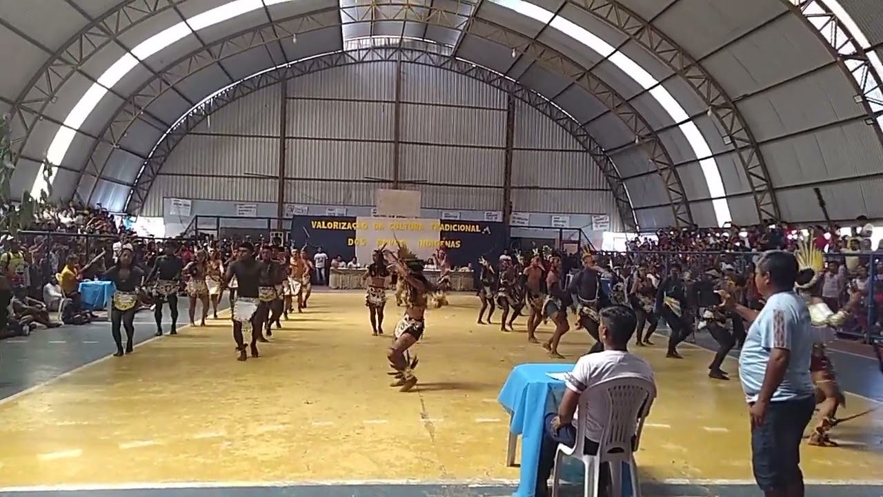 Dança Cultural ticuna Witchicü aq em comunidade vila de Betânia mecürare