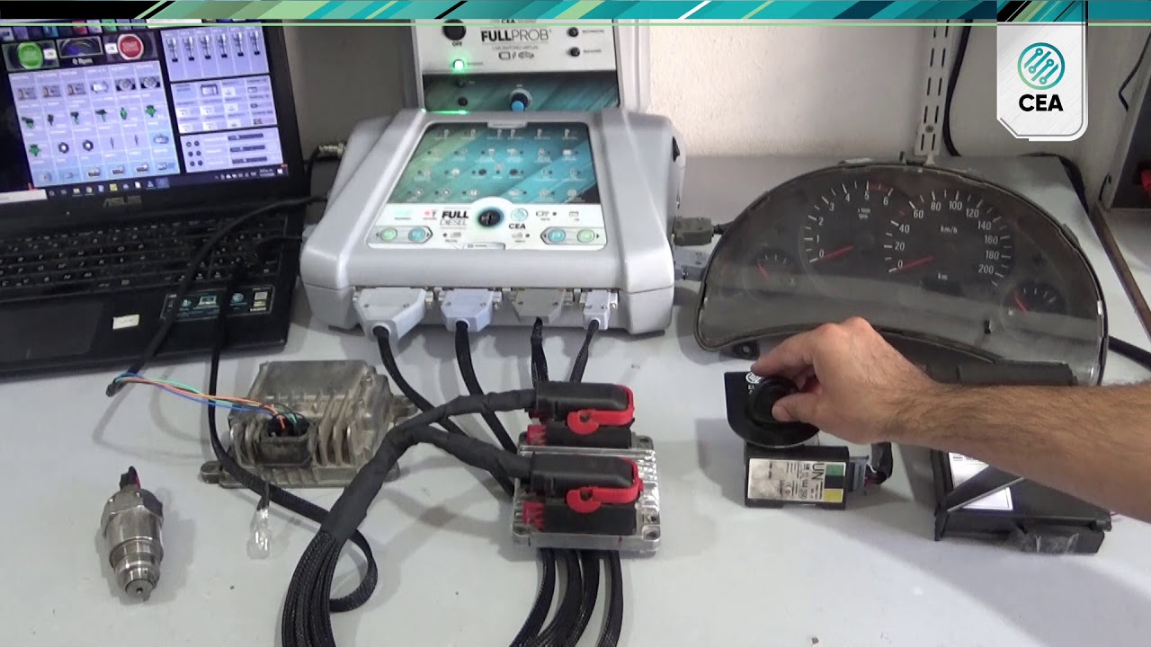 Prueba DELPHI 1.7 de CORSA con MÓDULO EDU