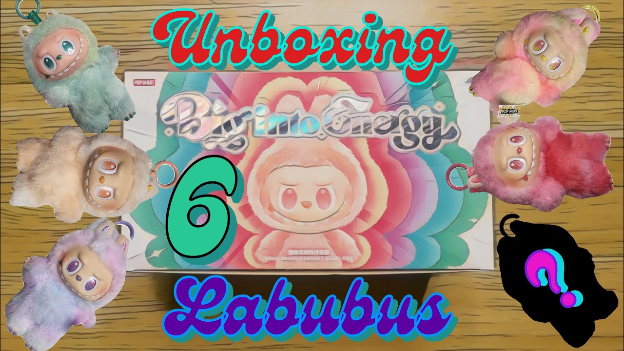 Unboxing Labubu The Monsters Big Into Energy Rare Labubu? #popmart #labubu #themonsters #cute