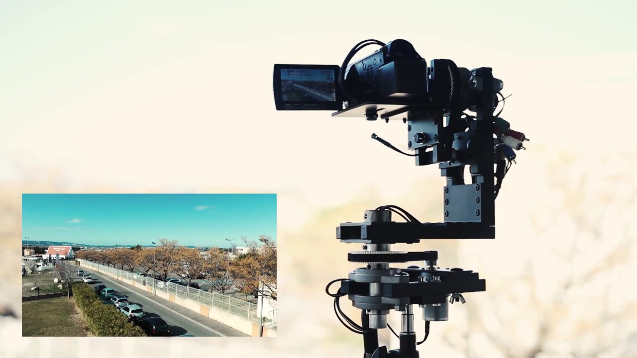 Motorized pan tilt camera head - Manufacturing process and Demonstration