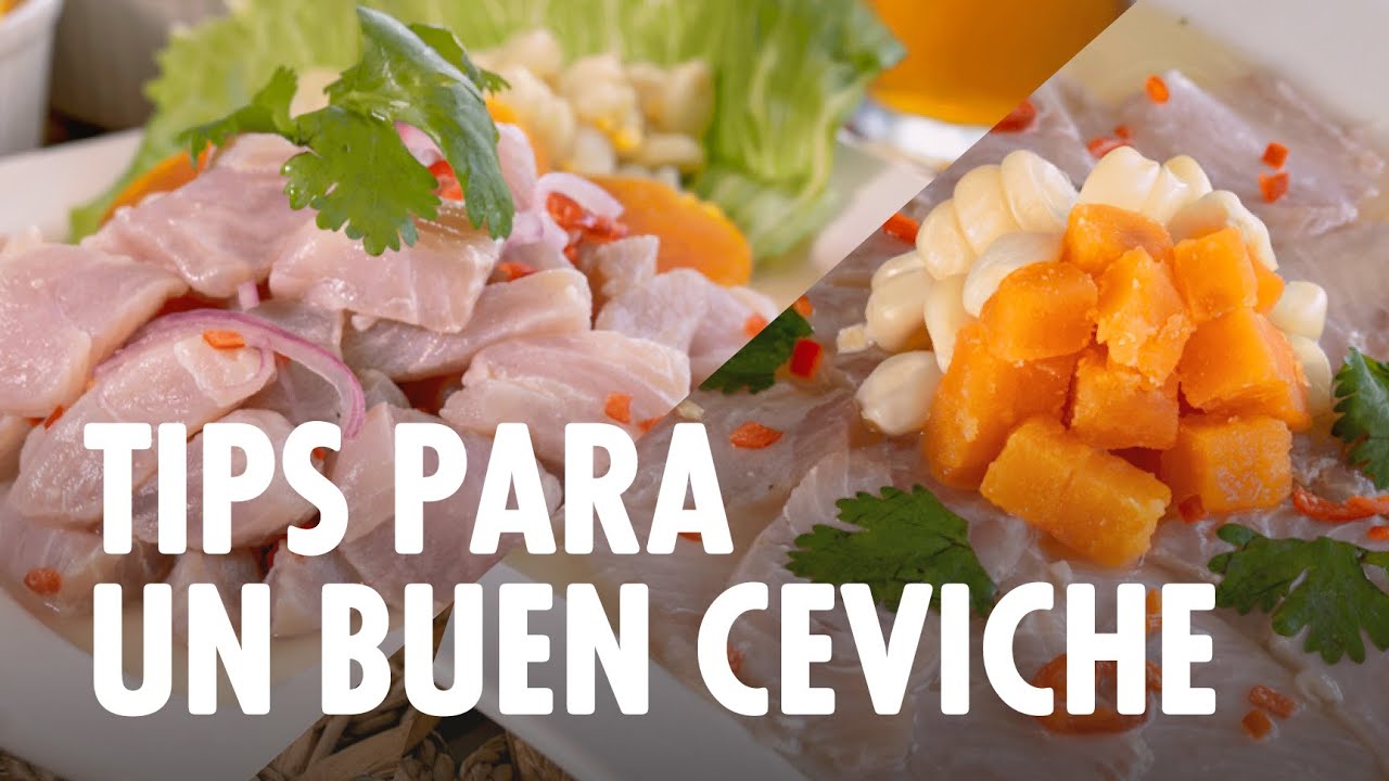 TIPS PARA PREPARAR UN BUEN CEVICHE Y TIRADITO