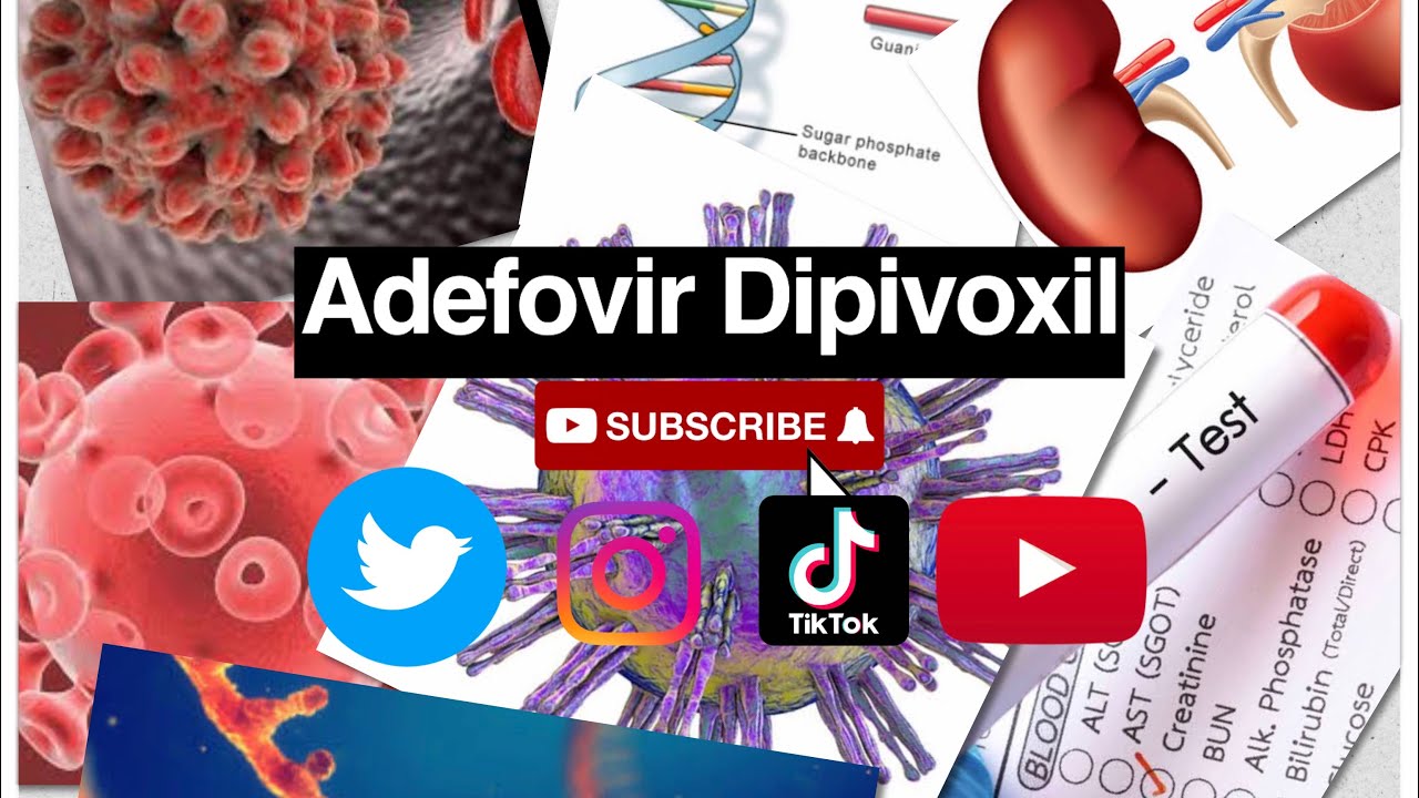Adefovir Dipivoxil - Anti Viral Drugs/ Hepatitis B drugs- easy and simplified