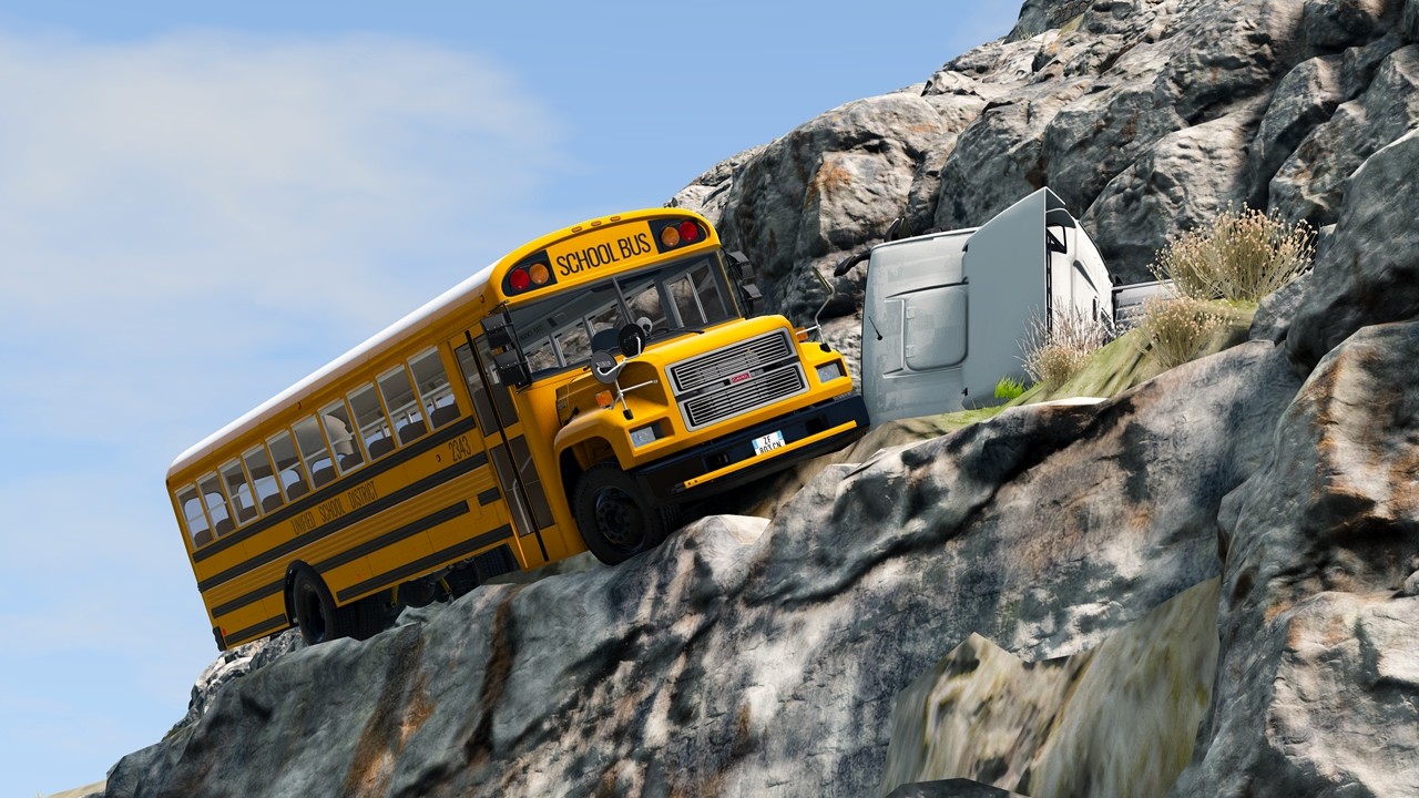 Cars vs Cliff Roads - BeamNG drive