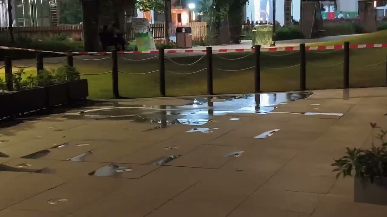 Kwun Tong Promenade fountain - Pool refill 