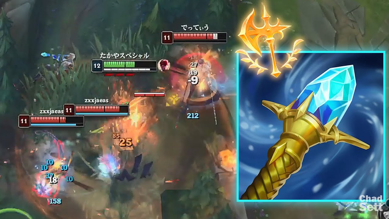 Mordekaiser with Rylai's + Conqueror..