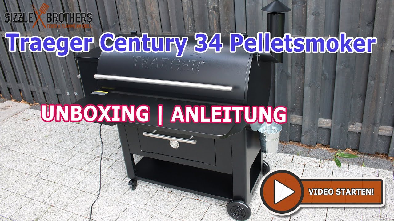 Traeger Century 34 - Pelletsmoker | Pelletgrill | Unboxing - Aufbau & Anleitung