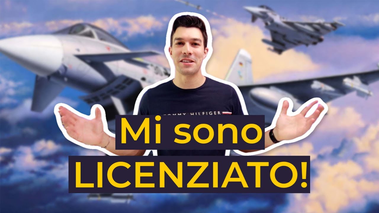 Mi sono LICENZIATO.