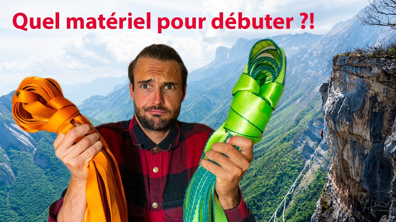 Quel materiel choisir pour debuter la slackline