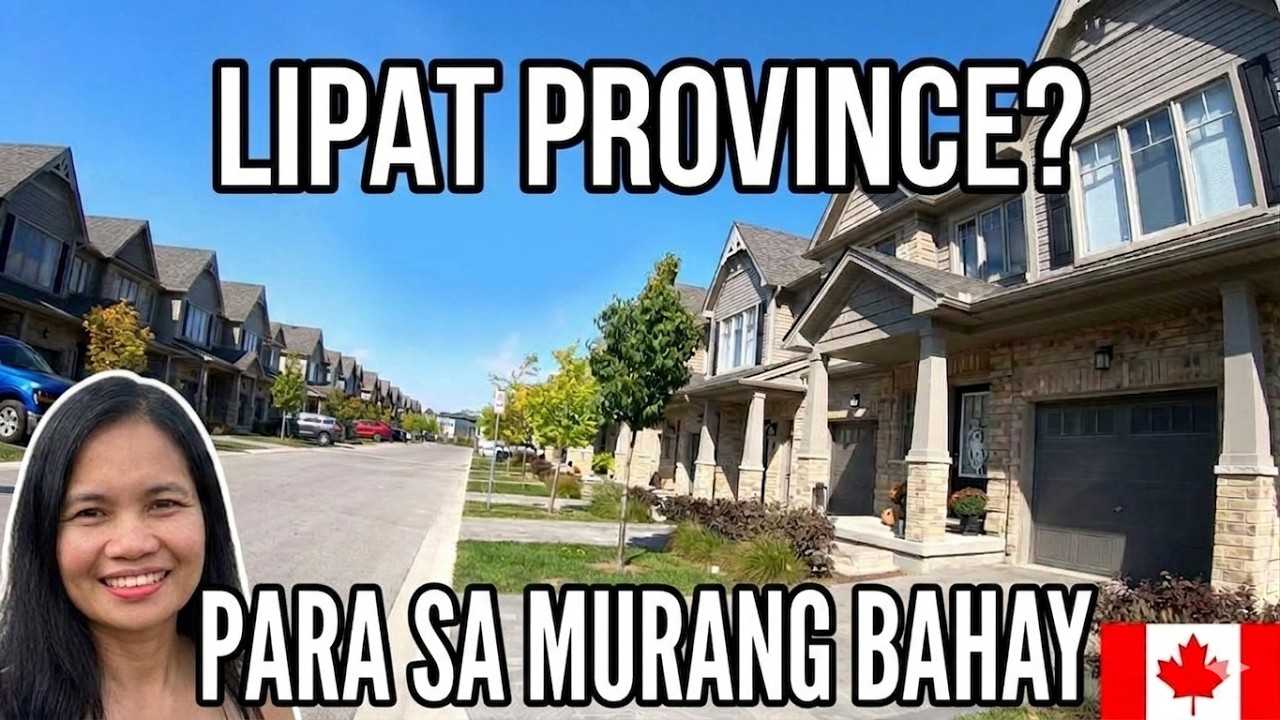 HOUSE TOUR  BUHAY CANADA LIPAT PROVINCE PARA SA MURANG BAHAY??? FIRST TIME HOMEBUYER!!! #housetour