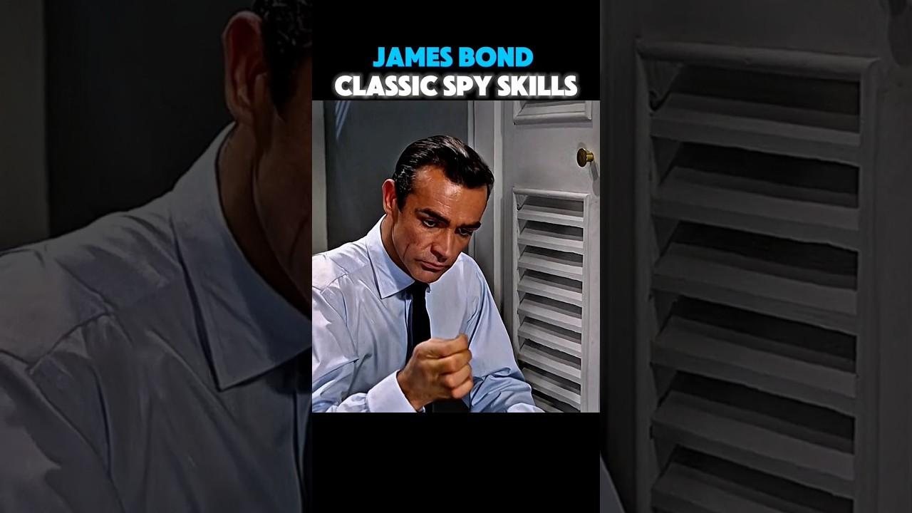 CLASSIC SPY SKILLS #seanconnery #007 #foryou #shortvideo #shortsviral