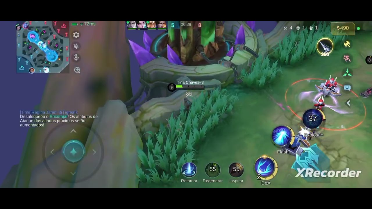 Mobile Legends: partida da noite 