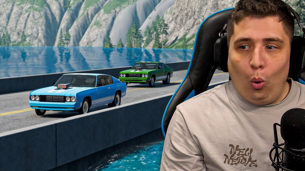 IGYEKEZZÉL ,MERT JÖN A VÍZ!!!! 🚗 BeamNG🚗 JátékPÁRBAJ S7E10