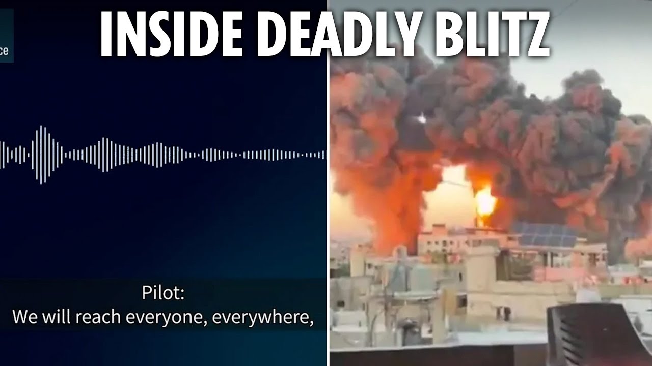 New audio with pilot who killed Nasrallah reveals the moments after Israeli strike on Hezbollah boss
