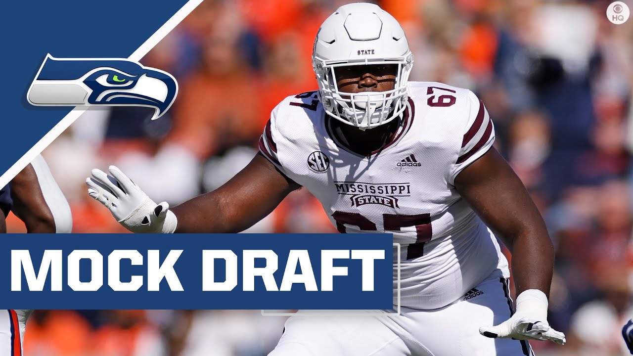 2022 NFL Mock Draft: Seahawks Draft OL to Strengthen RUNNING Offense | CBS Sports HQ