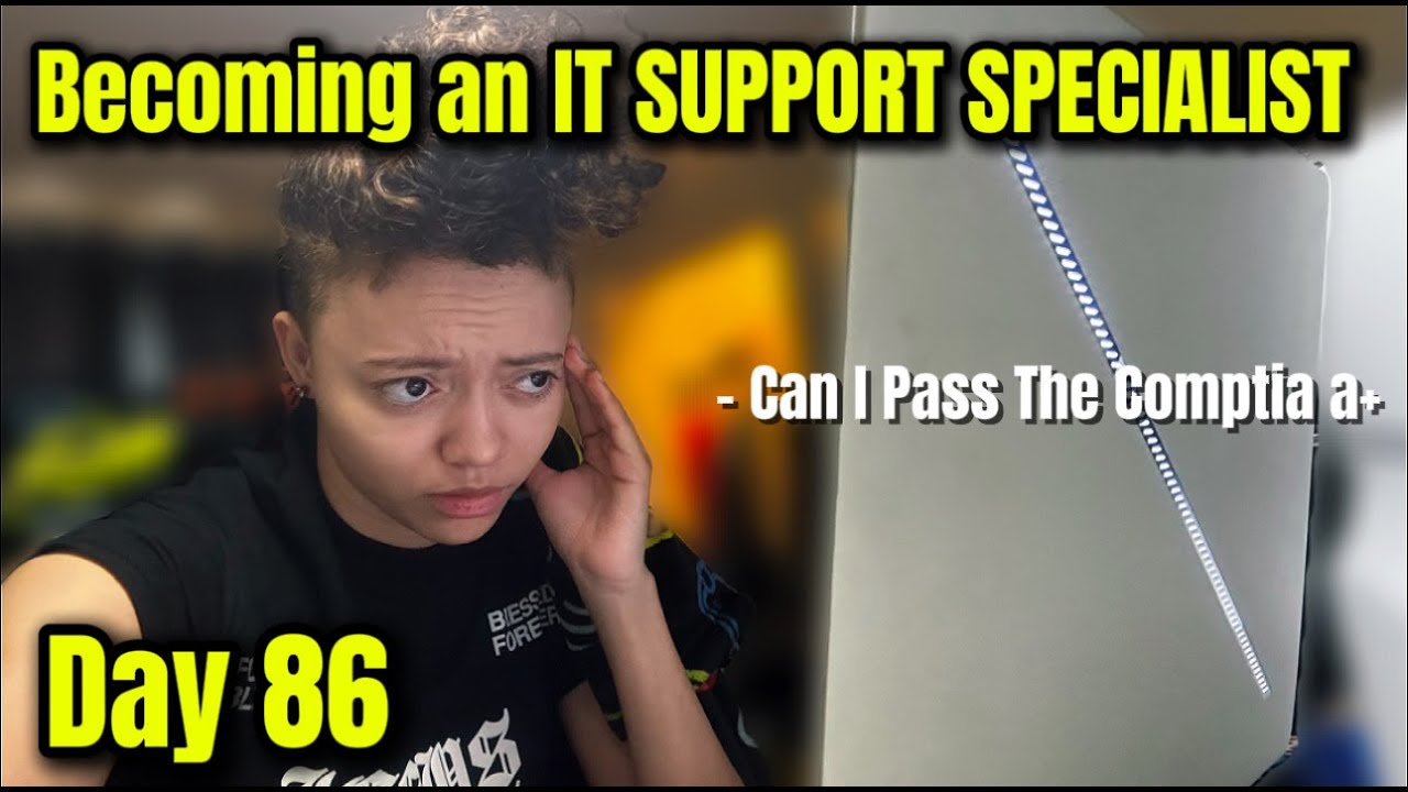 Becoming an IT Specialist – Day 86 | CompTIA A+ Review & Real Troubleshooting