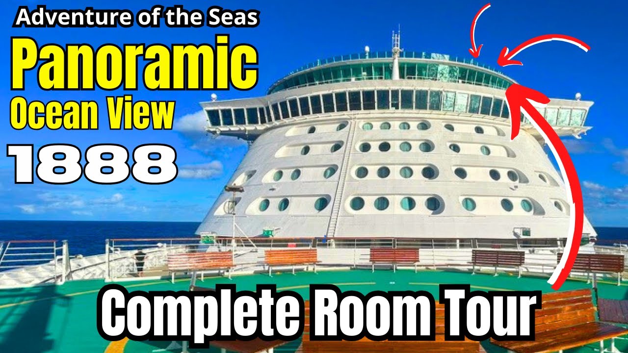 ЛУЧШЕЕ ИЗ ДВУХ МИРОВ! ПАНОРАМНЫЙ ВИД НА ОКЕАН. Номер 1888 на лайнере Adventure of the Seas компан...