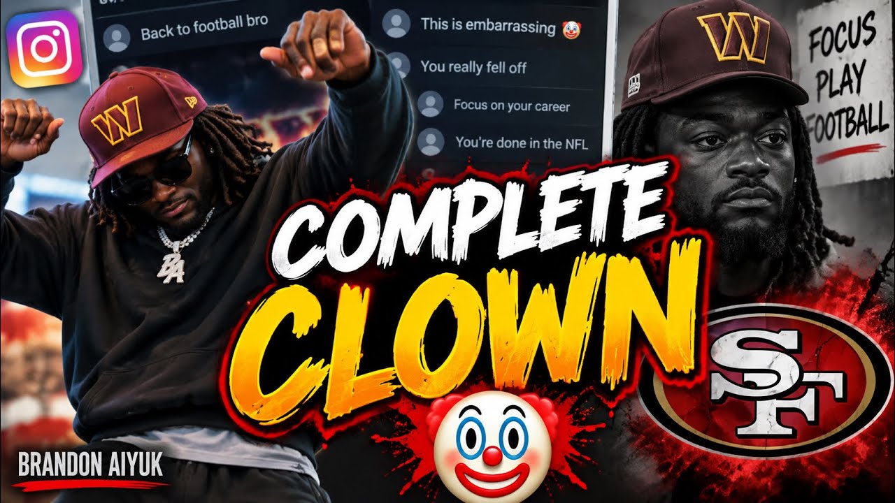 Brandon Aiyuk Posts ANOTHER Video After Getting COOKED in the Comments! 😳 Is His NFL Career OVER?