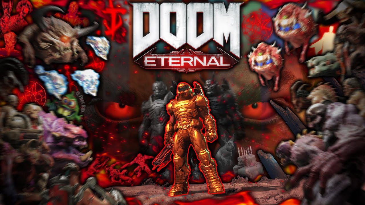 Обзор DOOM ETERNAL После 666 ЧАСОВ в Честь Трёхлетия Игры (Сюжет, Геймплей и Воспоминания)