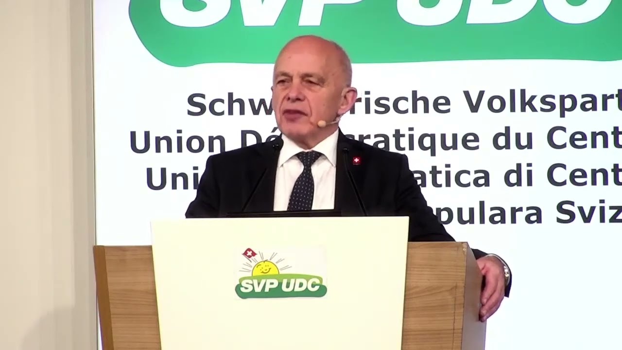 Verabschiedung von alt Bundesrat Ueli Maurer