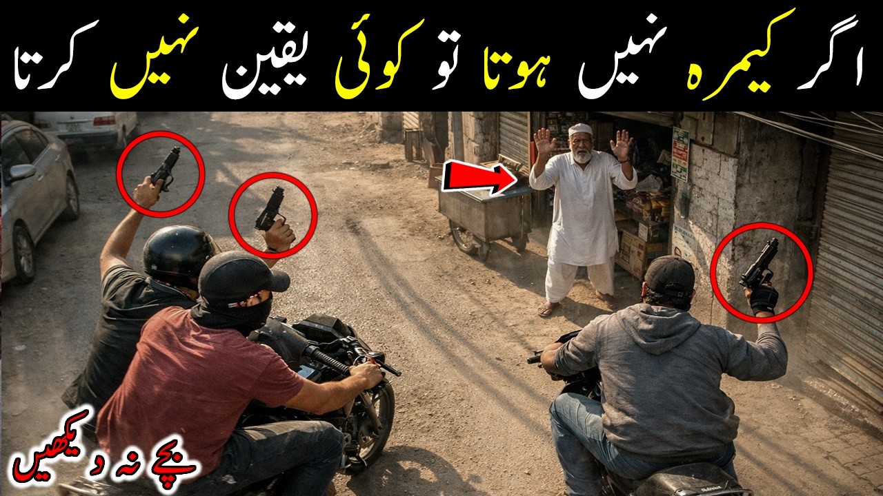 Unbelievable CCTV 😱😲 26 Ramdan 😳 FB Area Karachi