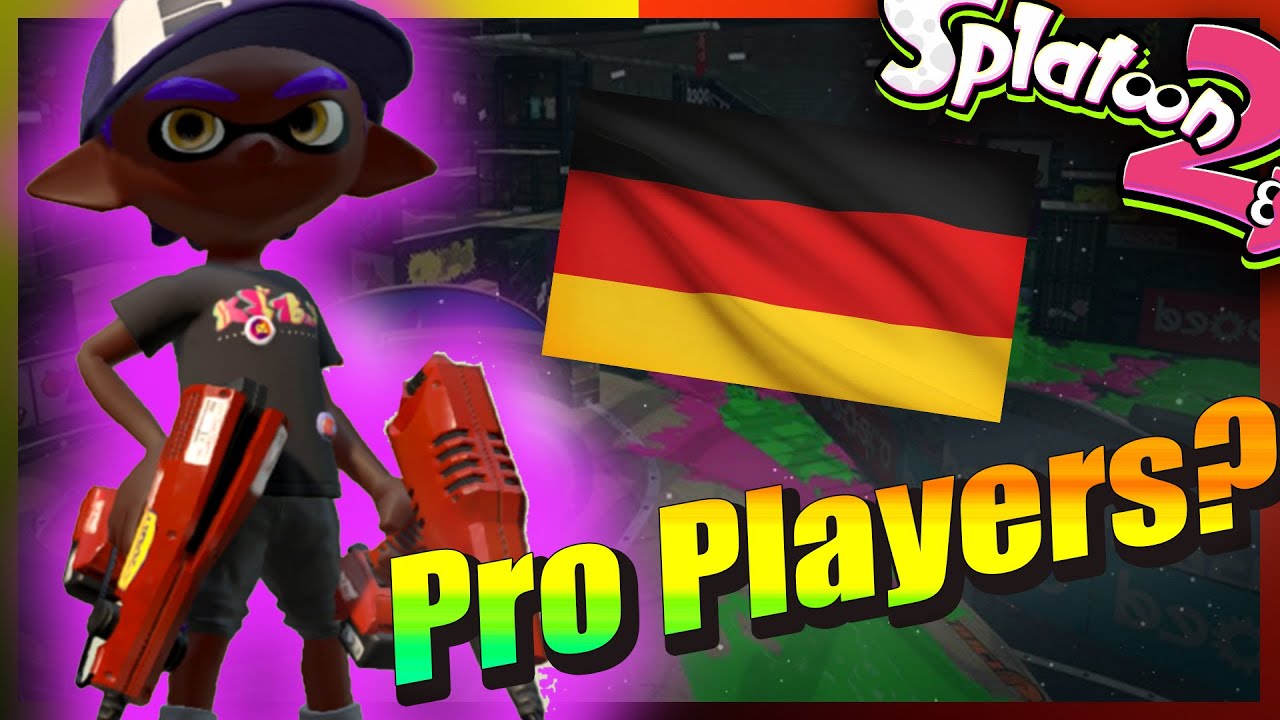 SUPER INTENSE TOURNAMENT VS GERMAN PRO PLAYERS | Splatoon 2