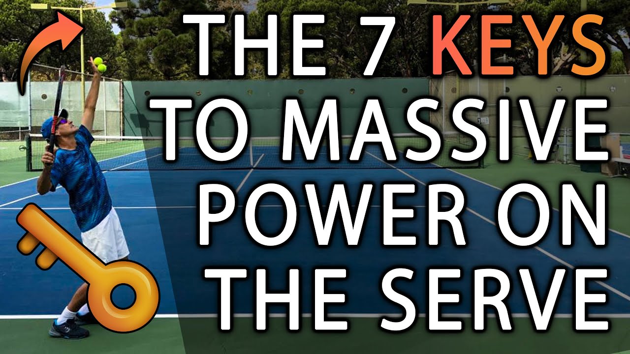How to Get More Power on Your Tennis Serve