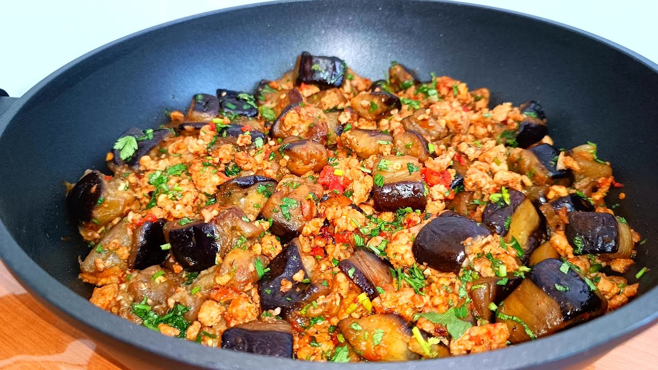 Баклажаны с Фаршем - Лучший РЕЦЕПТ! Это Очень Вкусное Блюдо, хоть на Обед, хоть на Ужин!