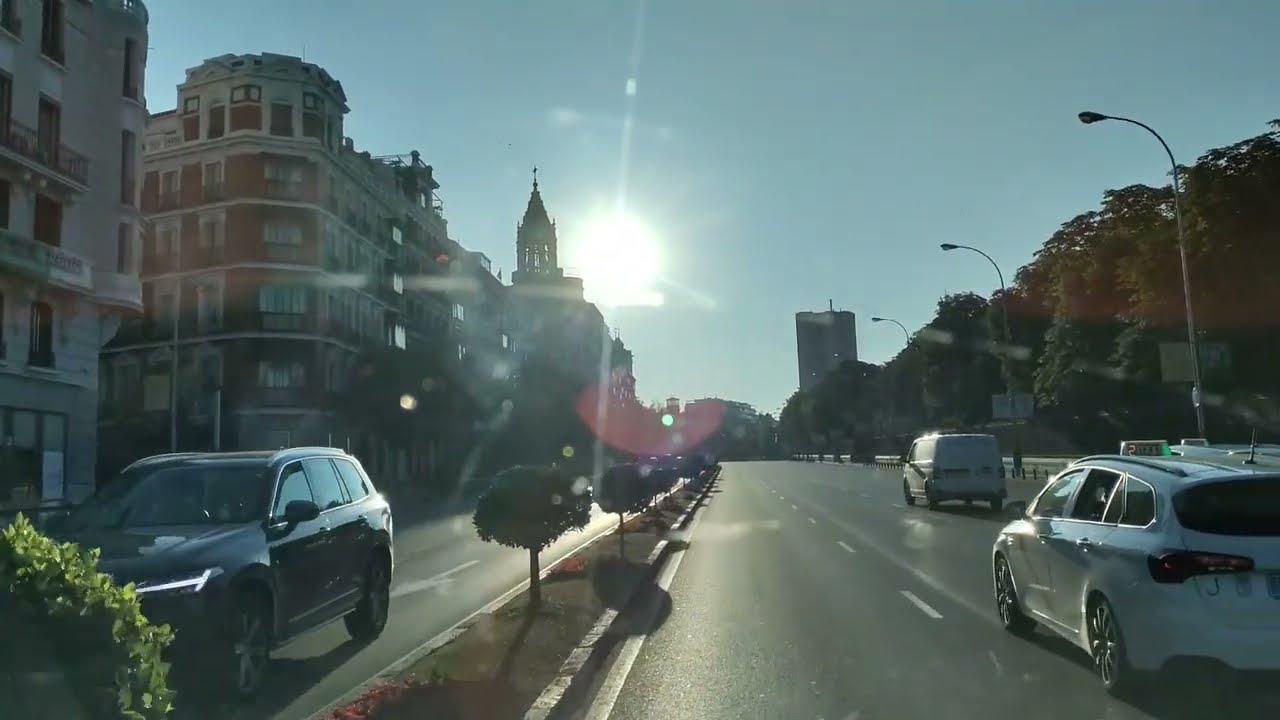 RECORRIDO POR EL CENTRO DE MADRID PLAZA TIRSO DE MOLINA CALLE DE ATOCHA