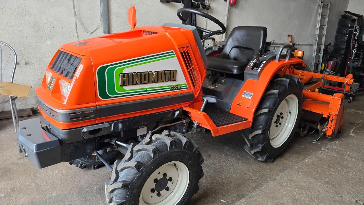 Hinomoto  CX18 (Kubota Aste) serwis, numery filtr&oacute;w, filtr hydrauliczny, uszczelniacze osi obsługa